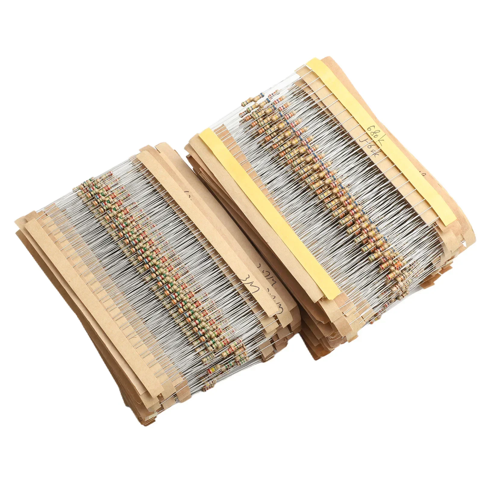 

3120 шт., 14 Вт, 5% для прецизионных наборов резисторов из углеродной пленки для электроники, надежная работа в различных приложениях