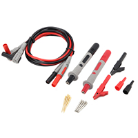 Multimeter Cable Multimeter  P1300B Electronic Digital Multimeter Test Leads Kit  Clips Replaceable Probe Tips Set