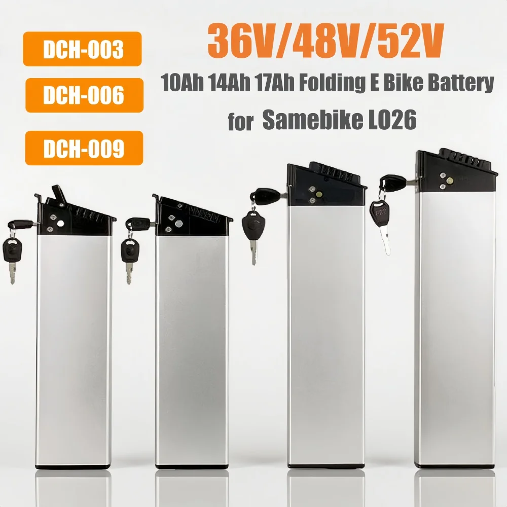 High Capacity 48V 52V 36V Lithium Battery DCH 006 DCH 009 DCH 003 For ENGWE Engine Pro EP 2 Pro MATE X Folding Ebike