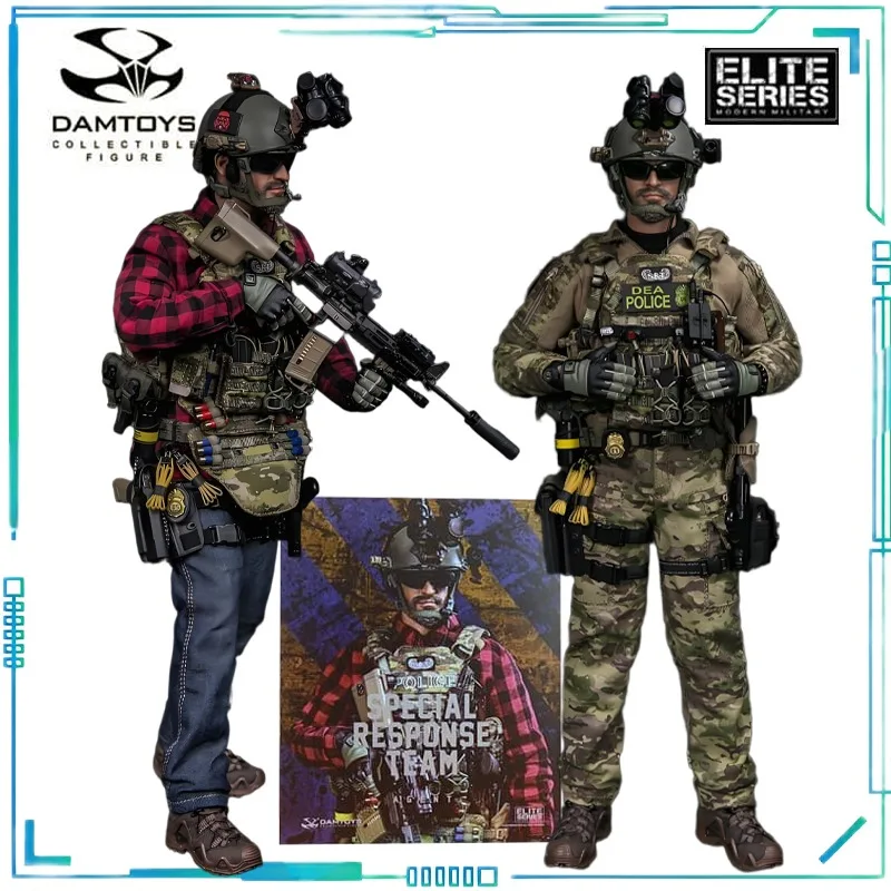 

DAMTOYS Genuine ELITE SERIES Series SRT Special Response Team Agent - El Paso Movable Finished Product Model Collectibles Gift