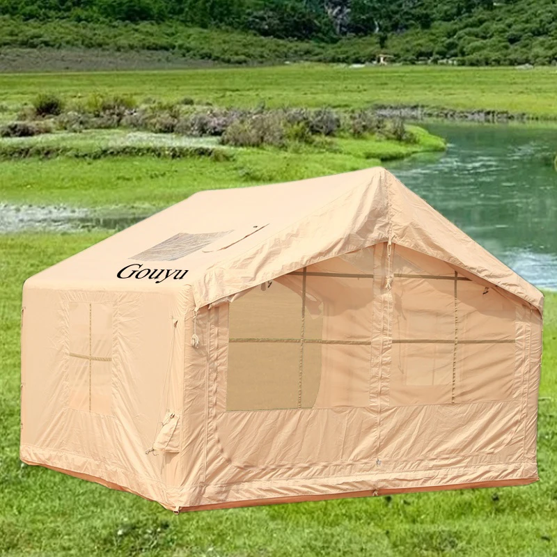 Inflatable Tent Outdoor Folding Automatic Portable Camping Sun Protection and Rainproof Picnic Camping Equipment Supplies