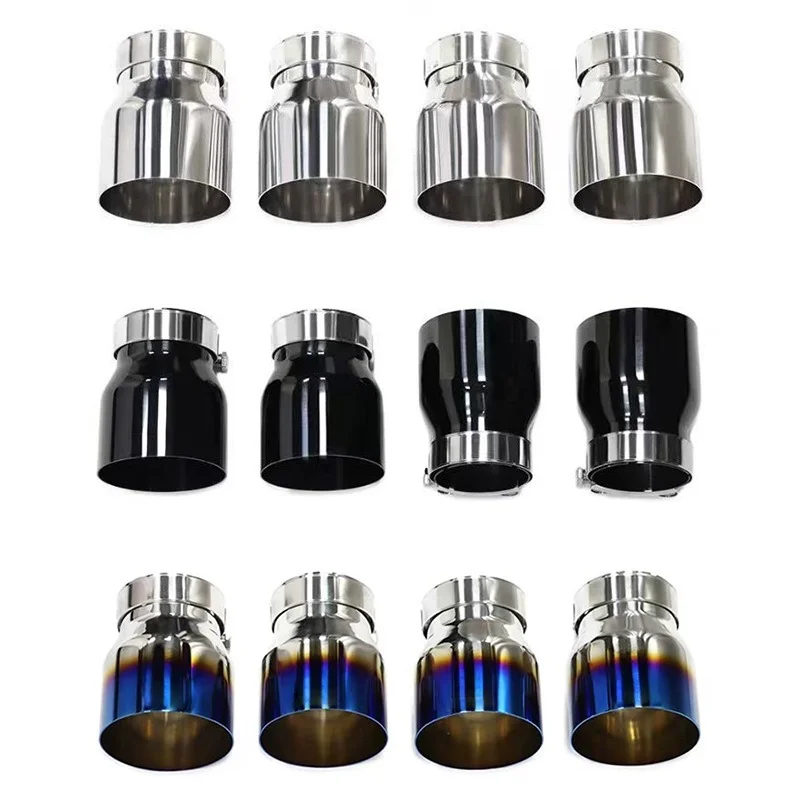 

M3M4 Automobile Exhaust Pipe Intake Single Pipe Stainless Steel Tail Throat Tail Throat