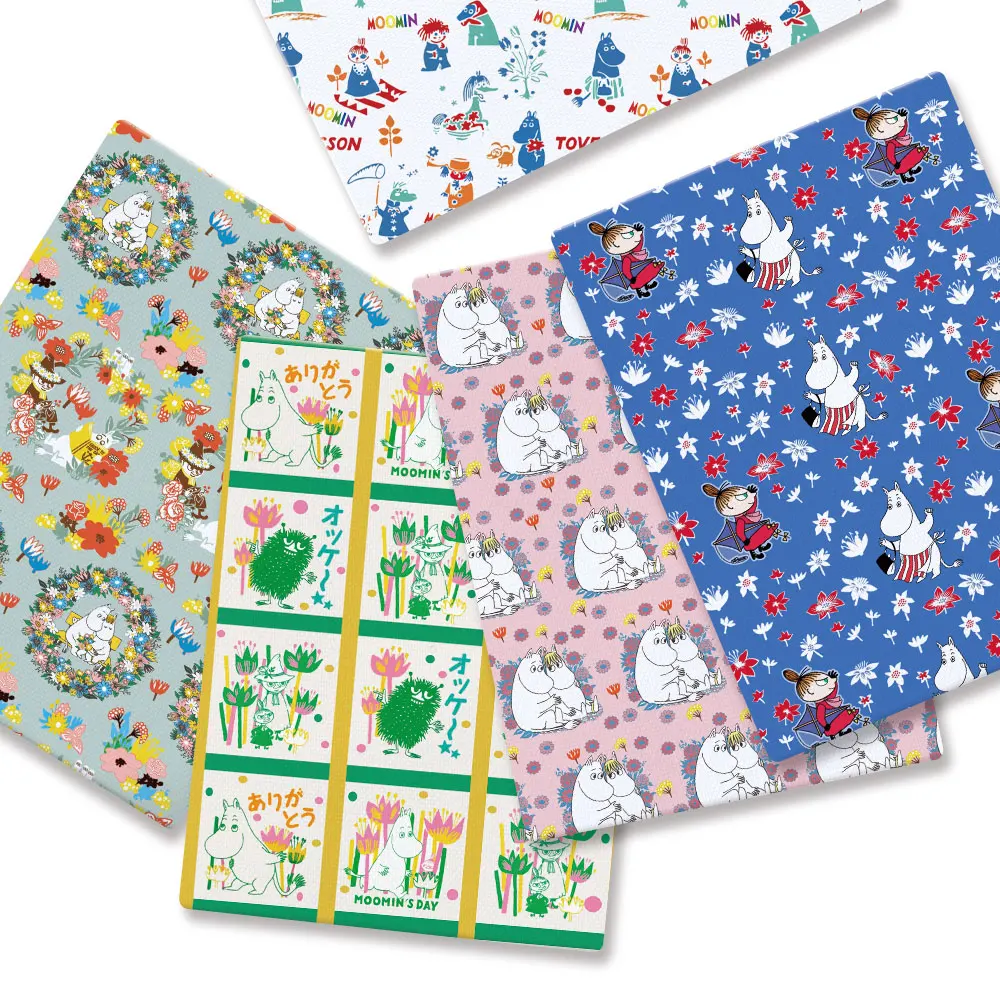 Polyester cotton Cartoon Fabric 140*50cm Handmade Sewing Patchwork Quilting Baby Dress Home Sheet Printed Fabric Sewing Kids