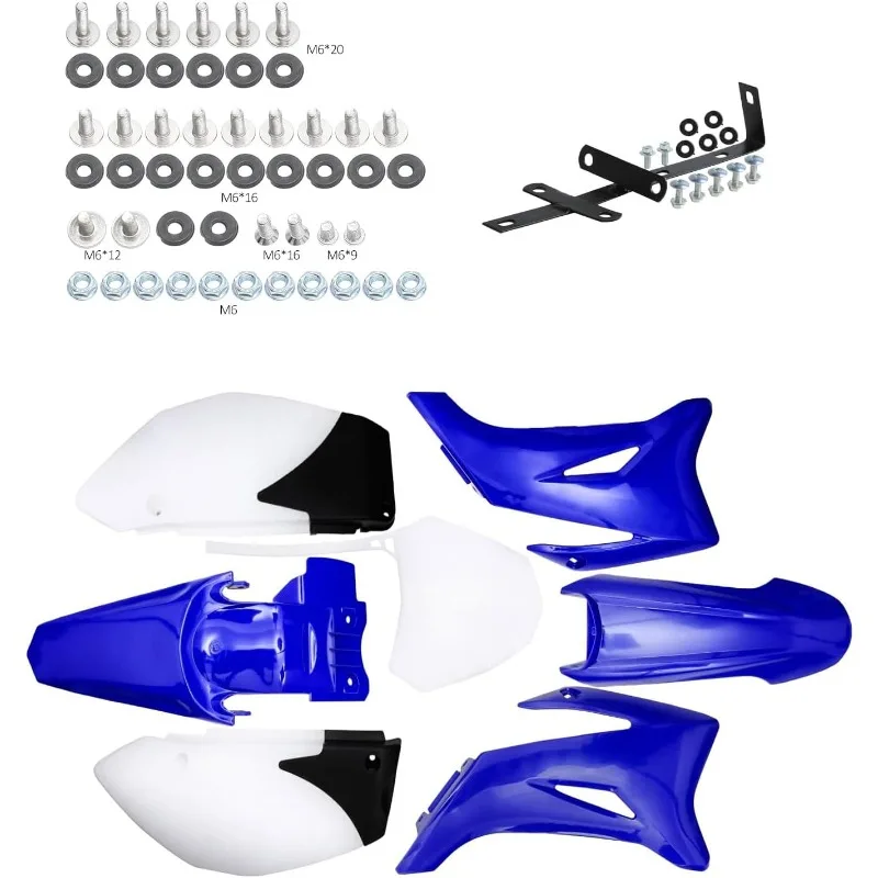 Plastics Kit Front Fender Bracket Mounting Fairing Body for TTR110 TTR110E SSR125TR SSR140 SSR170 Kit Pit Dirt Bike