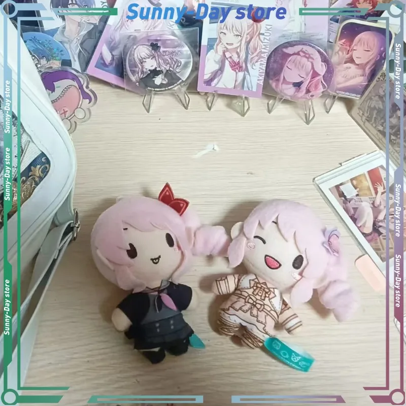 New 10cm Anime Project Sekai Plush Toys Cute Akiyama Mizuki Asahina Mafuyu Yoisaki Kanade Soft Stuffed Pendant Toy for Gift Doll