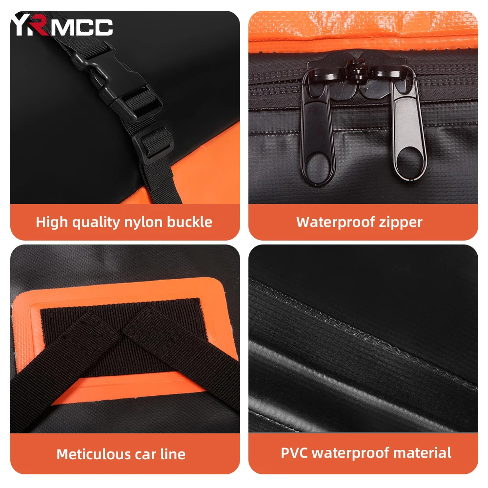 New Cargo Bag Car Roof Cargo Carrier Waterproof Luggage Bag Universal Roof Rack Storage Cube Bag Travel Camping Car Accessories