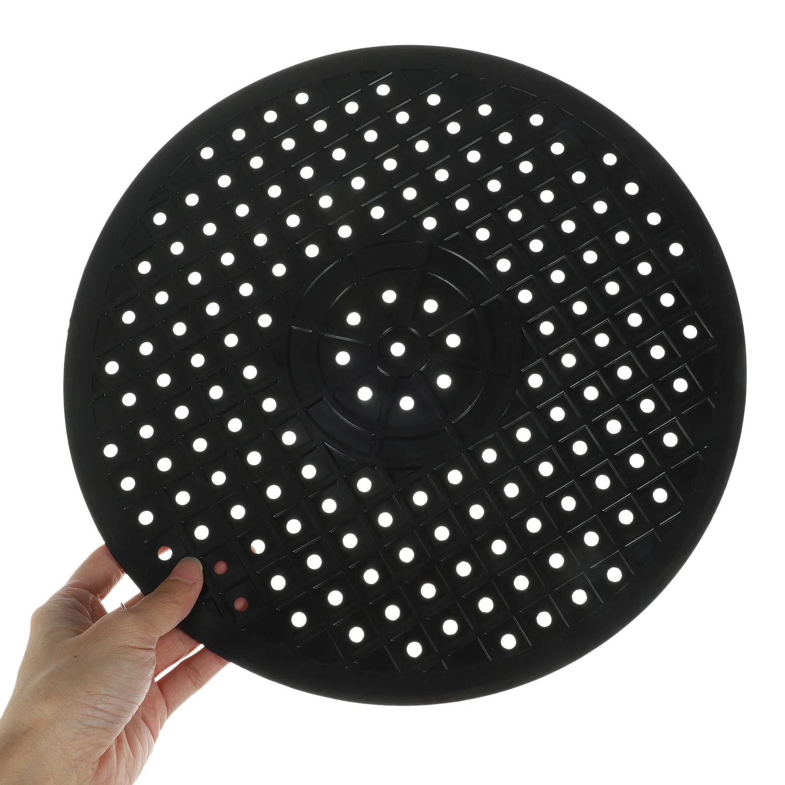 

2pcs Kitchen Sink Mats Set Foldable Dishwasher Safe Drain Mat for Bottom of Sink Protector Rubber Masonry Black