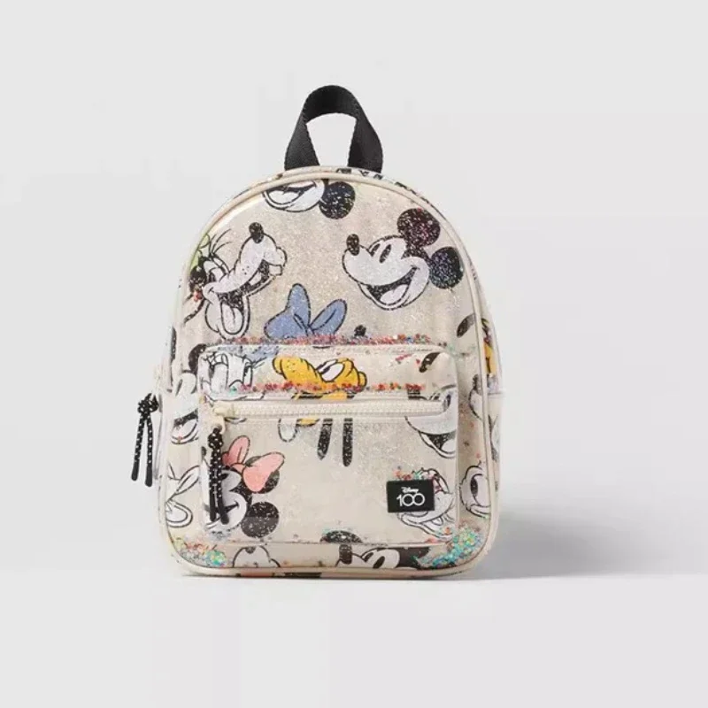 Disney cartoon Mickey Mouse  New  Kids  Backpack Mini Schoolbag  Girls and Boys  Cute Shoulder Bag