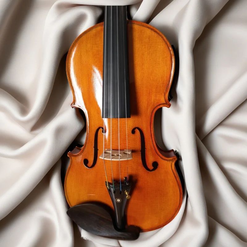 

Flamed Maple Handmade Viola-15.5 inch,Pro Performance Model