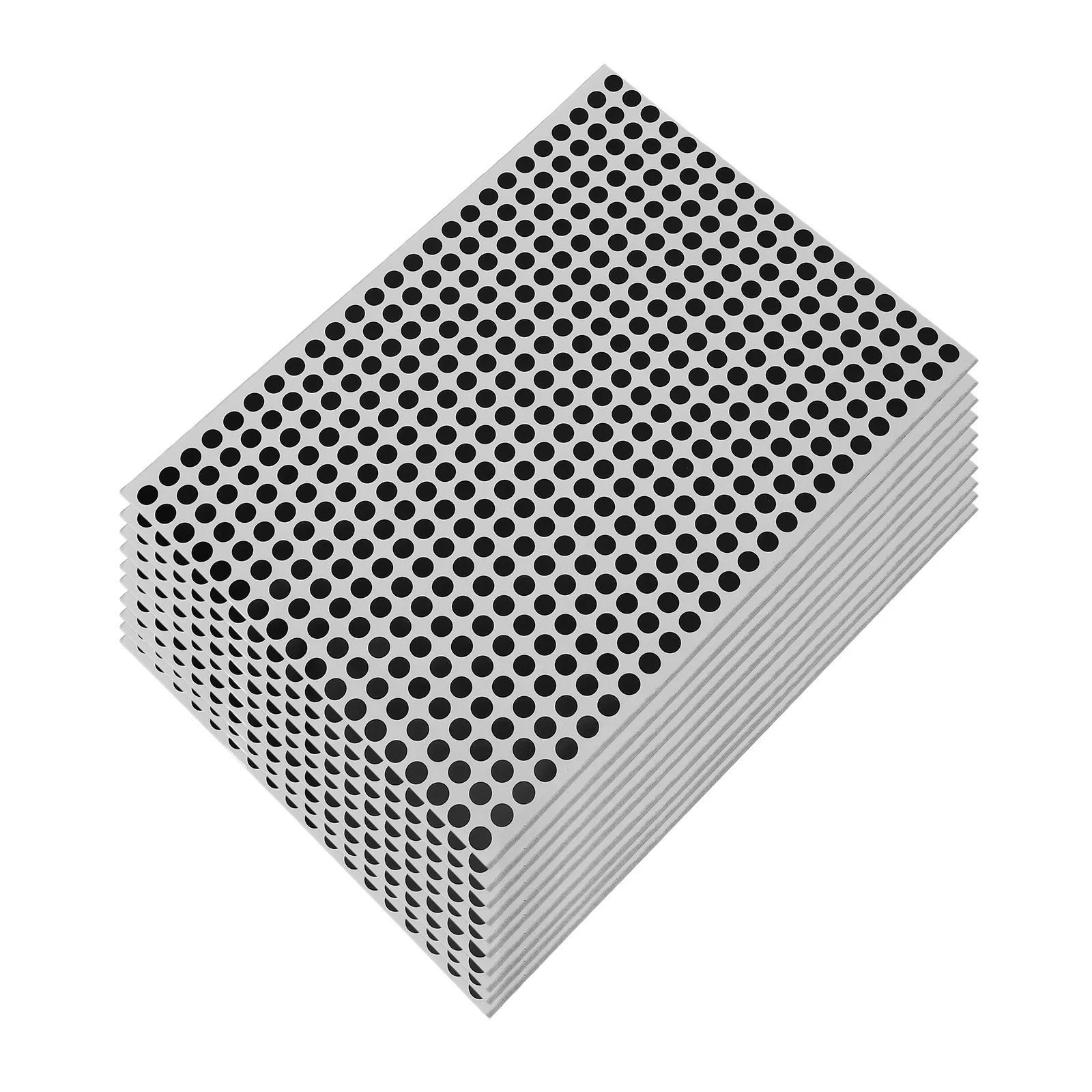 

10-листые круглые точечные наклейки, этикетки с цветным кодированием, круглые этикетки, наклейки для школы, офиса, домашнего использования, классификация «сделай сам»