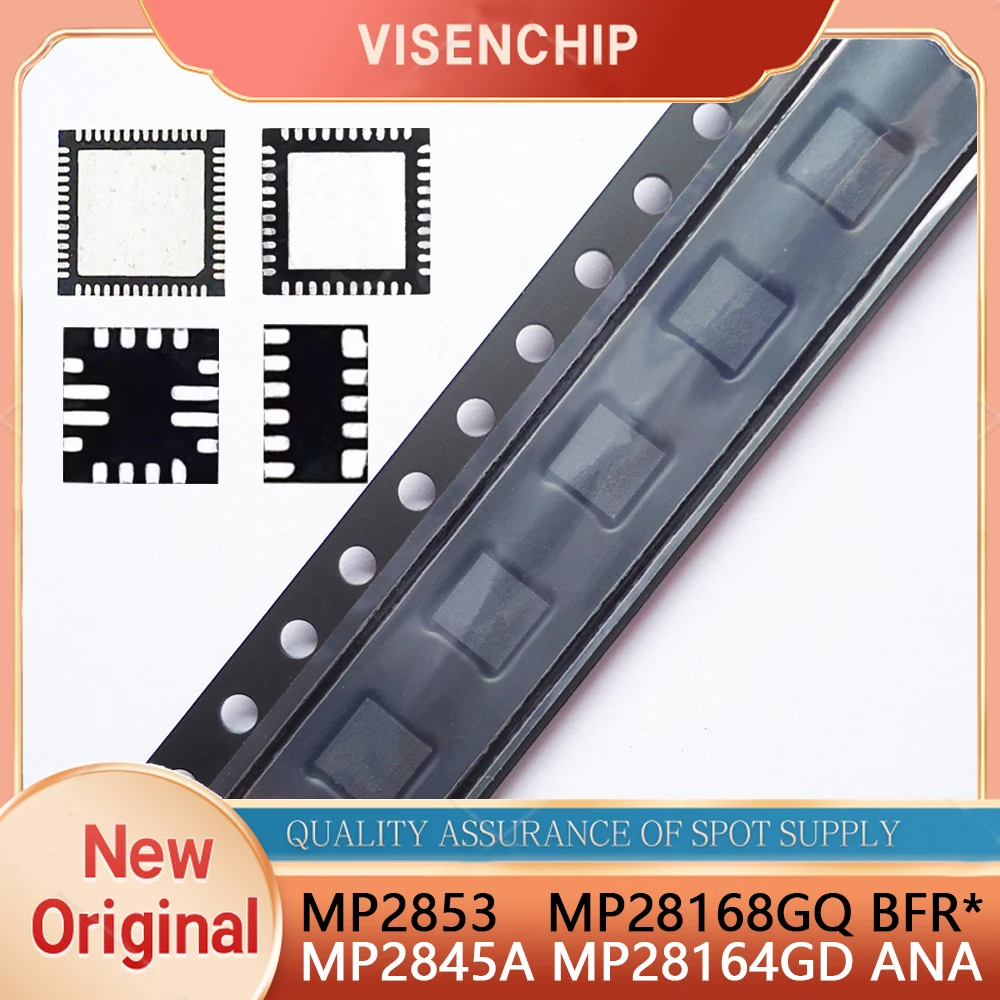 2pieces New Original MP2853 MP2853GU MP2845AGQK MP2845A MP28168GQ MP28168 BFRJ MP28164GD MP28164 ANA QFN