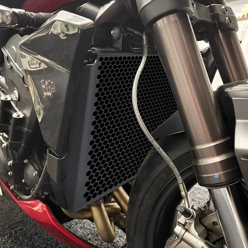 لشارع الثلاثي Moto2 765 765RS 765R 2023 2024 2025 الثلاثي موتو 2 765 R RS دراجة نارية شبكة المبرد غطاء حماية الحماية