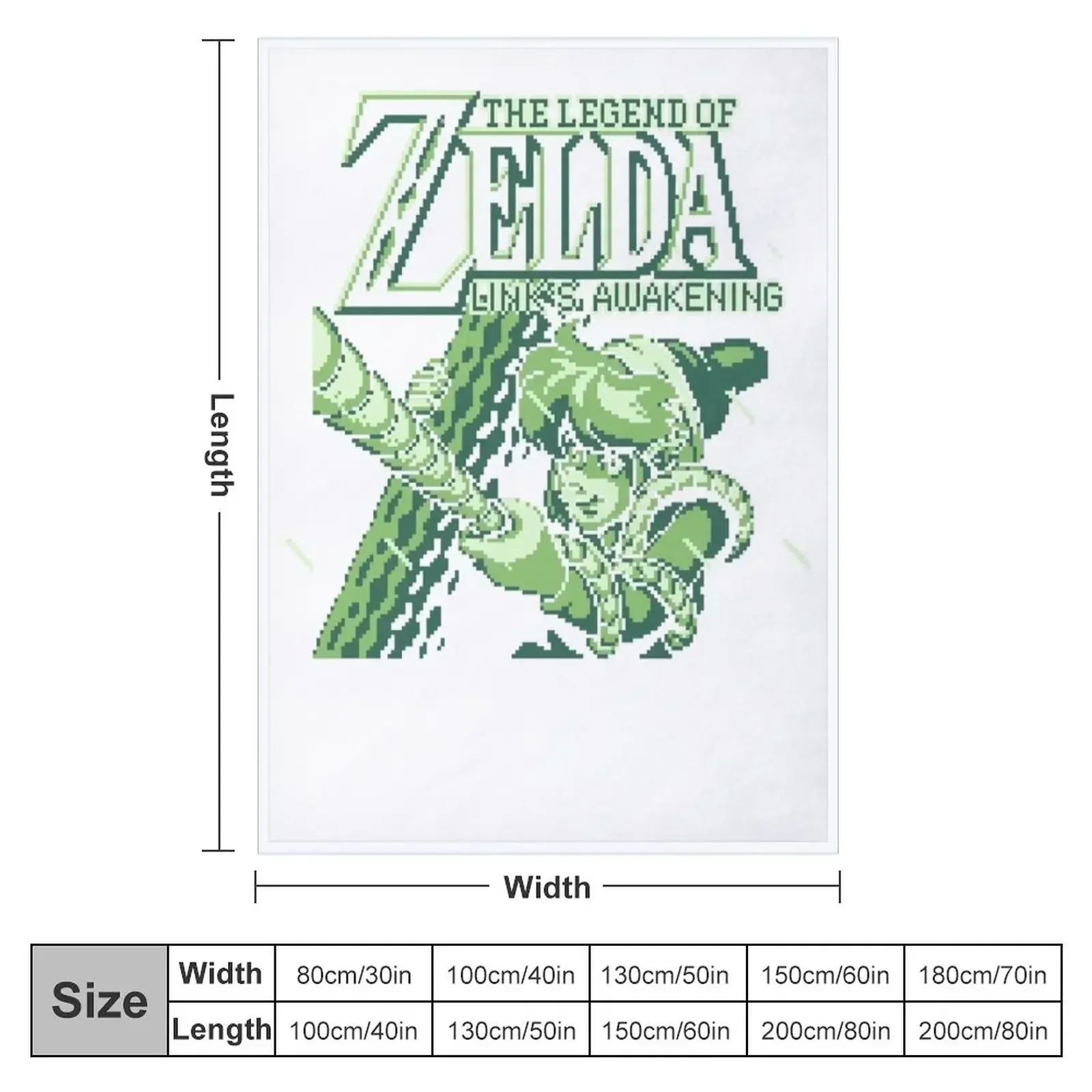 Links Awakening Throw Blanket Travel Comforter Blankets