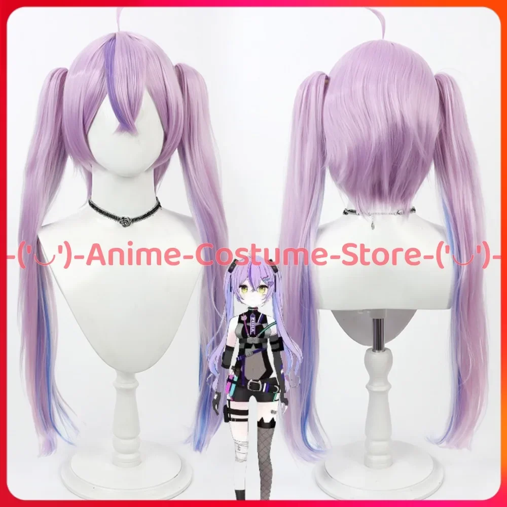 

ВСПО! VTuber Shinomiya Runa Luna, парик для косплея, хвостик, парики с персонажами аниме, Хэллоуин, карнавальный костюм для вечеринки, реквизит, синтетические волосы