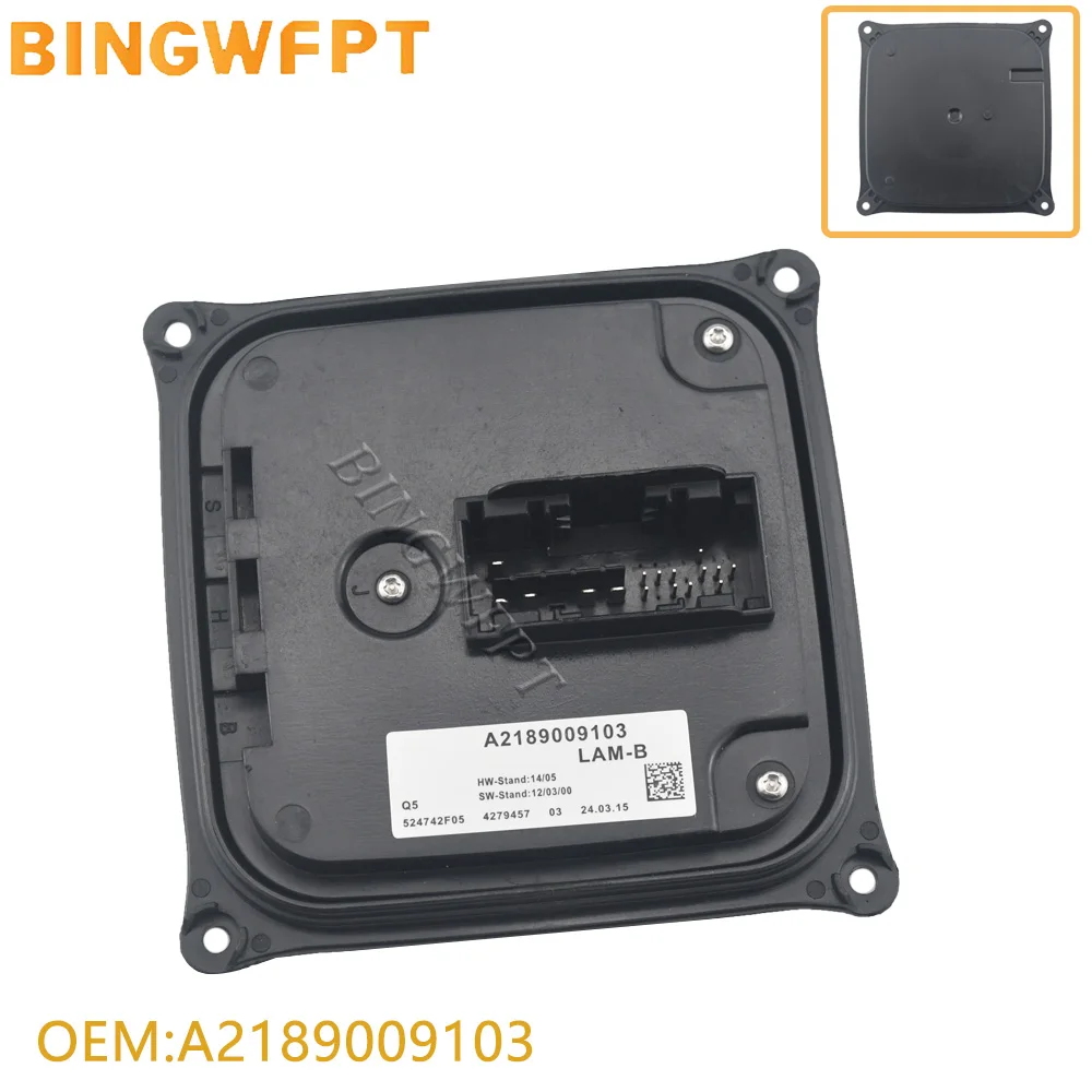 

DRL LED turnlight Control Module A2189009901 A2189000002 A2189009103 for 12-14 Benz W204 C class