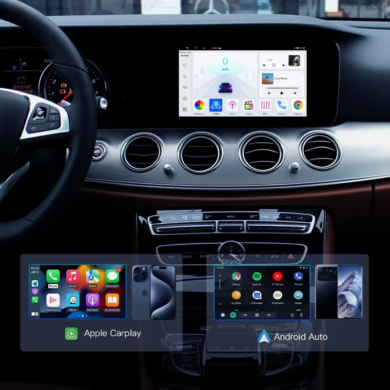 Afbeelding 5: Draadloze CarPlay Box voor Holden Commodore / Maloo VF 2013-2017 Originele autoradio Mylink Android Auto Kit