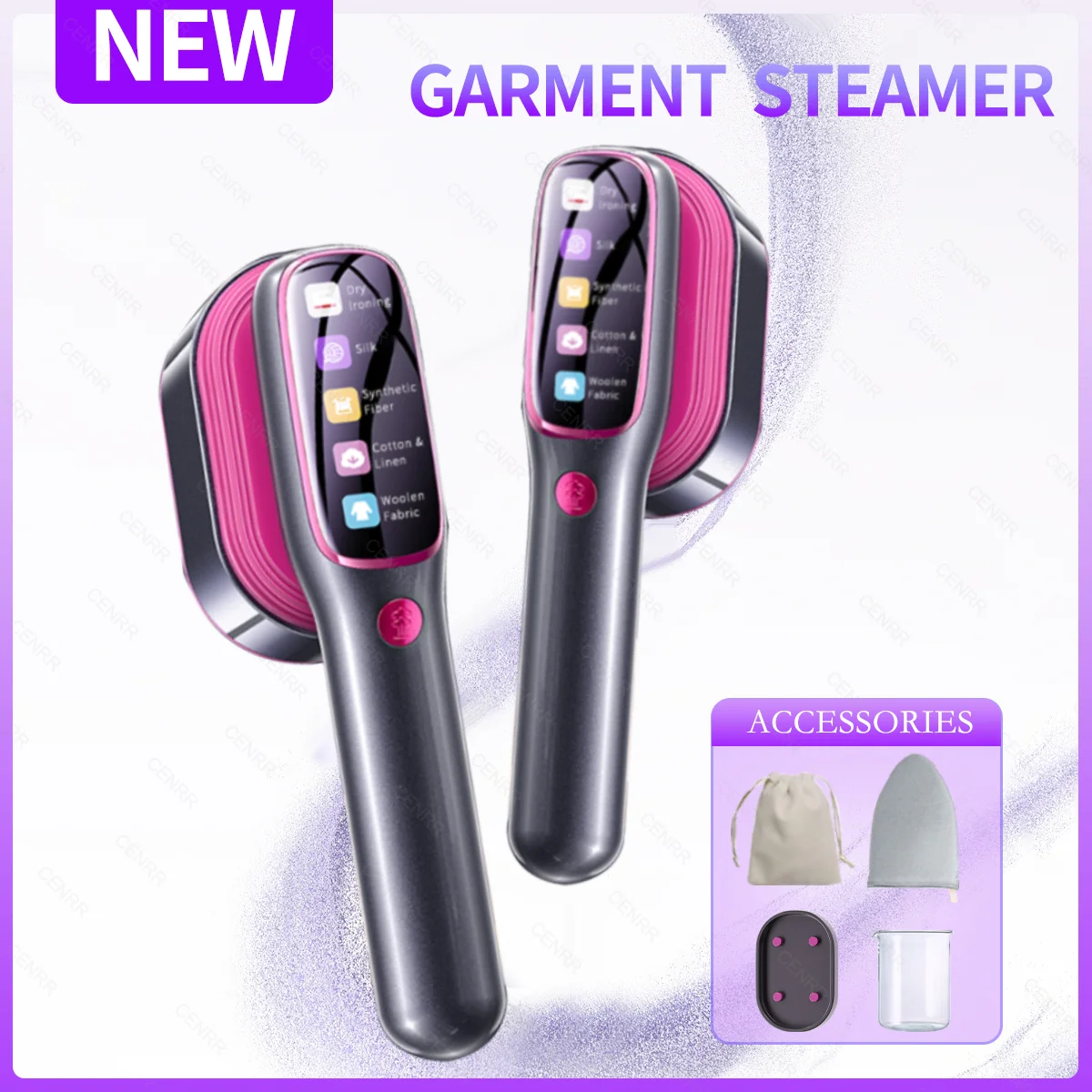 Portable Steamer Iron Steam Hanging Iron Professional Handheld 1200W Household Heating Portable Garment Steamer Clothing Surface