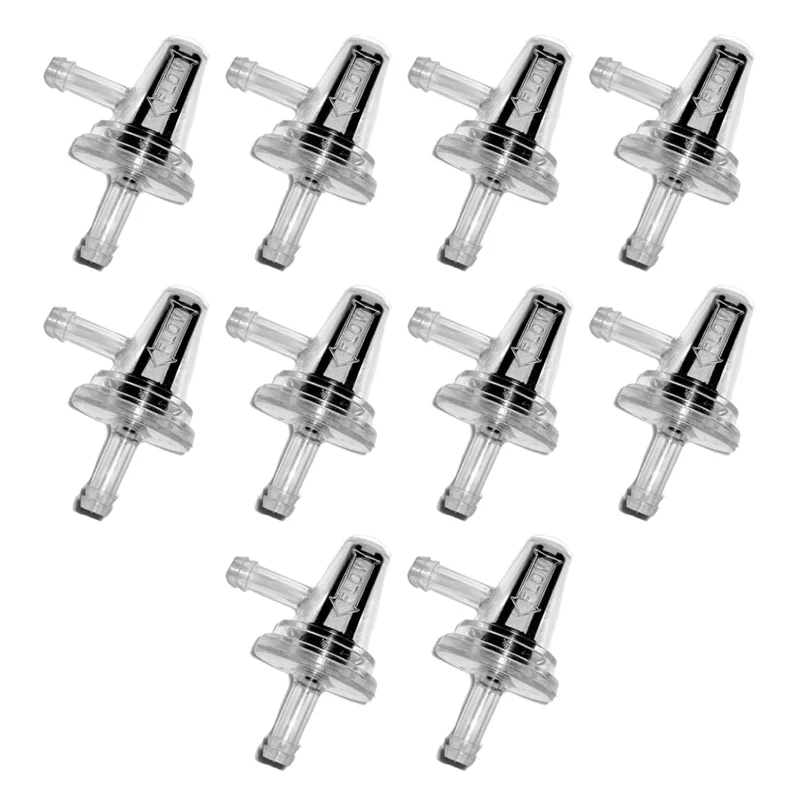 【Price Drop !!】 10Pcs Universal Motorcycle Right Angle Inline Fuel Filter 1/4 Inch 6Mm Hose Lines For KAWASAKI