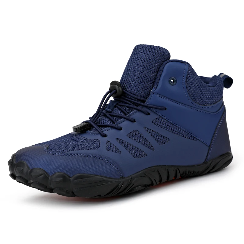 Men BareFoot Boots for 2023 Couple Waterproof Sneakers Boots Outdoor Walking Shoes Ankle Leisure Shoes Non Slip Big Size 47