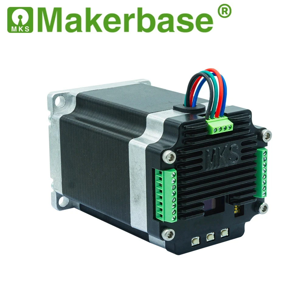 Makerbase MKS SERVO57D NEMA23 closed loop stepper motor Driver CNC 3d printer for Gen_L FOC quiet and efficient