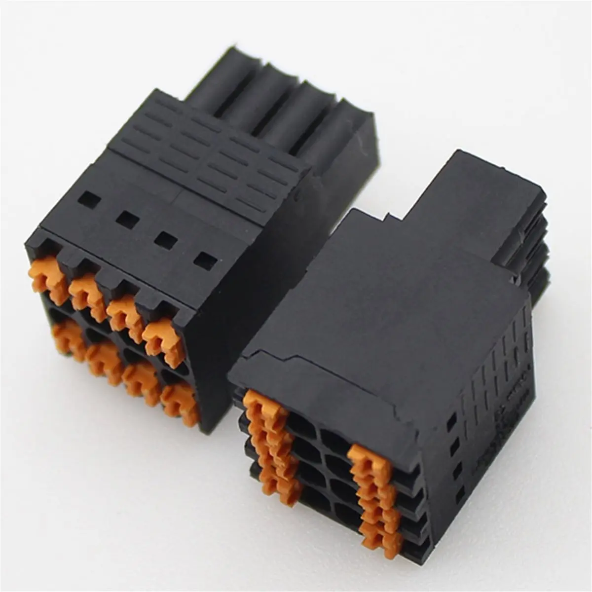 Promotion 12pcs B2CF GRID INSTRUMENTATION 8PIN 15EDGKNHB 3.5MM FEMALE DEGSON DOUBLE LAYER CONNECTOR PLUG-in TERMINAL BLOCK