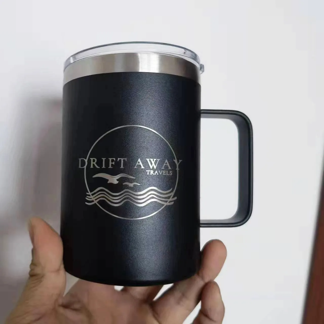 

Personalized Coffee Mug Engraved with your Custom Logo, Customized Coffee Mug, Hot Chocolate Mug, Birthday Gift, Retirement Gift