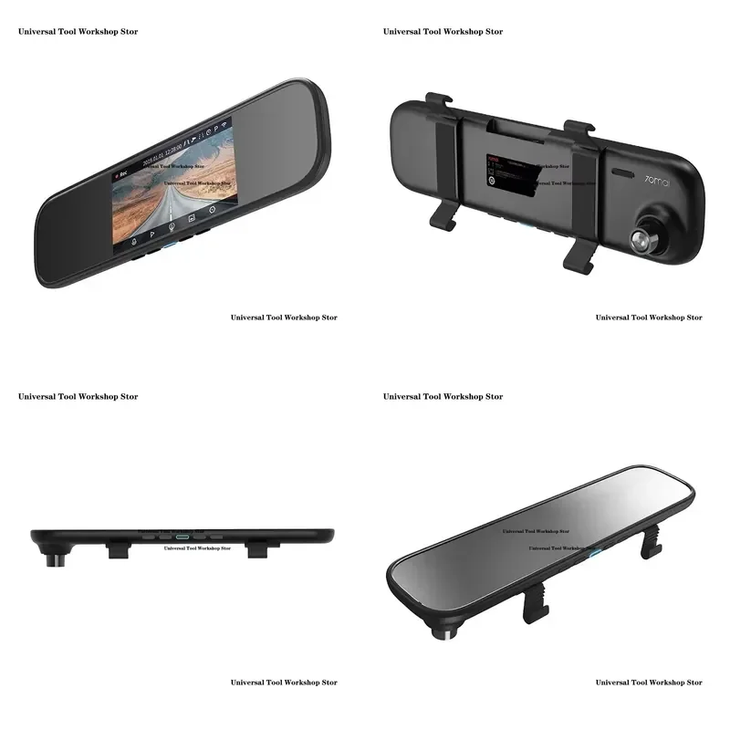 70mai Rearview Mirror Dash Cam for 70mai Dash Cam IPS Display Car DVR Camera 1600P Video Recorder