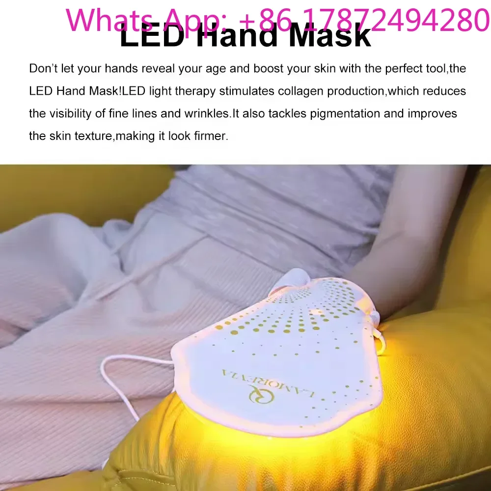 Silicone LED Therapy Face Mask Acne Reduction Blemish Control and Improved    Tone Professional LED Face Mask for Radiant