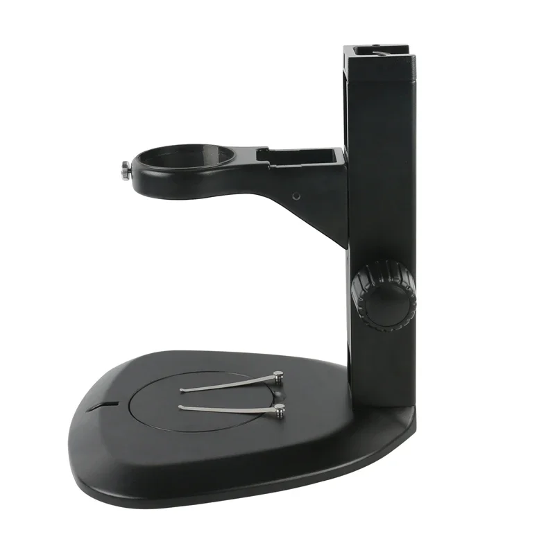 Long Vertical Travel Range Universal Stereo Microscope Table Stand Focusing Rack 76mm Diameter For Binocular Trinocular