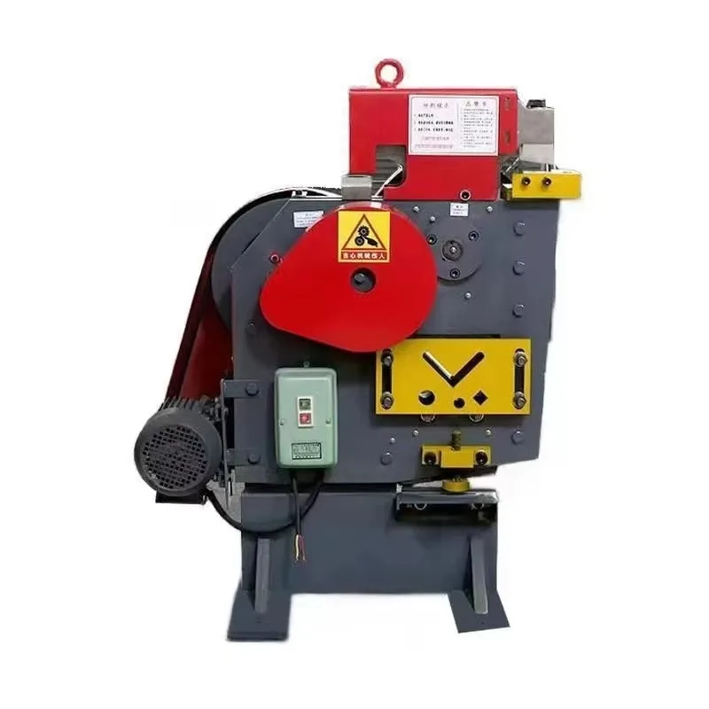 

Multifunctional Hydraulic Punching & Shearing Machine Iron Steel Cutting Metal Ironworker