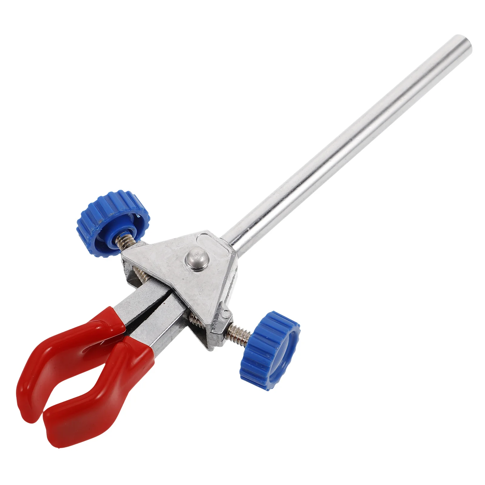 

Double Prong Lab Clamp Stainless Steel Plastic Adjustable Jaw For Test Tube Flask Beaker Holder Laboratory Equipment