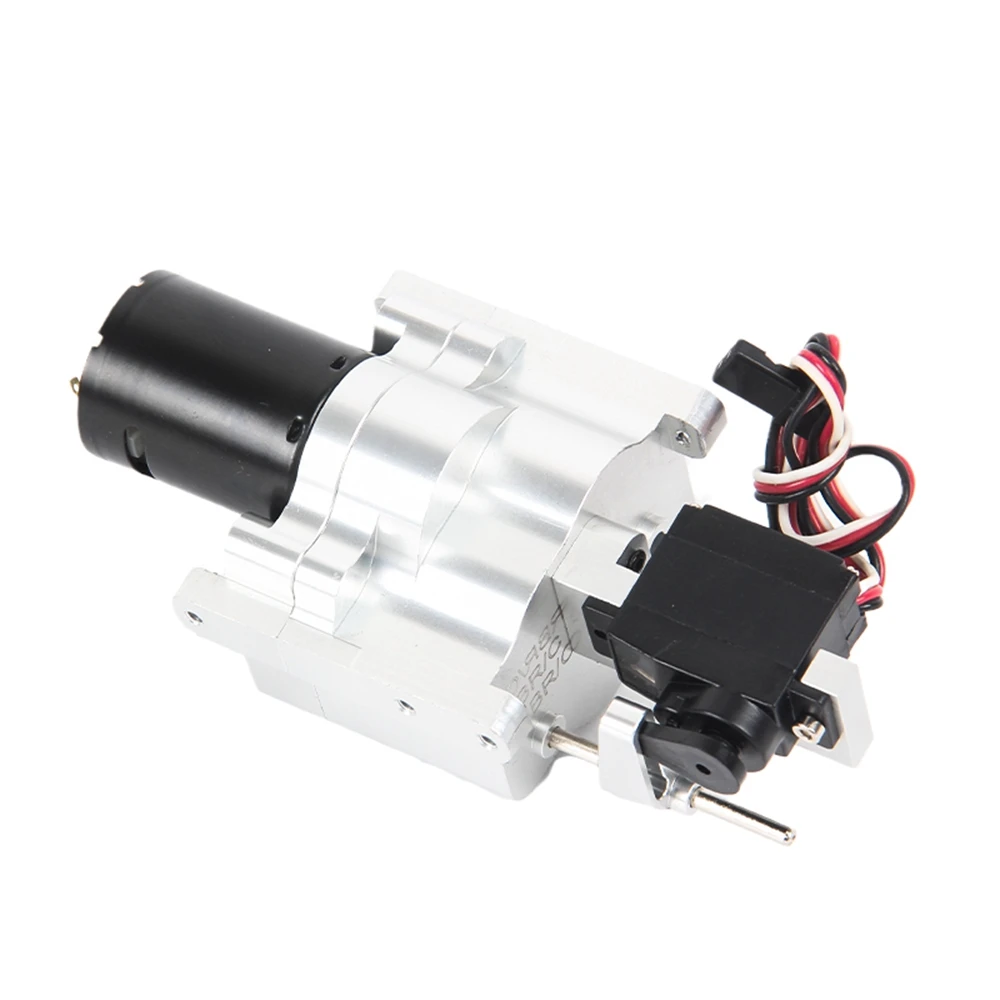 

Metal 2 Speed Gearbox 370 Motor Speed Change Gear Box for WPL C14 C24 B14 B36 MN D90 MN-90 MN99S RC Car Upgrade Parts