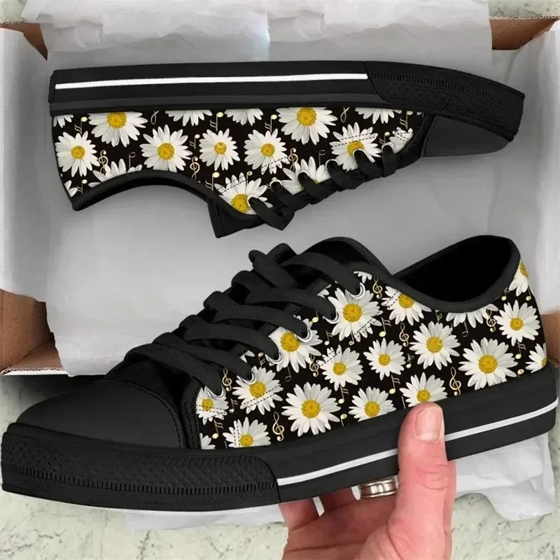 Music Note White Piano Keys Low Top High Quality Sneakers Mens Womens Teenager Canvas Sneaker Couple Shoes Custom Made Shoe