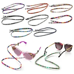 3pcs Universal Retro Non-Slip Sunglasses Neck Cord Strap Eyeglass Glasses String Lanyard Glasses Accessories