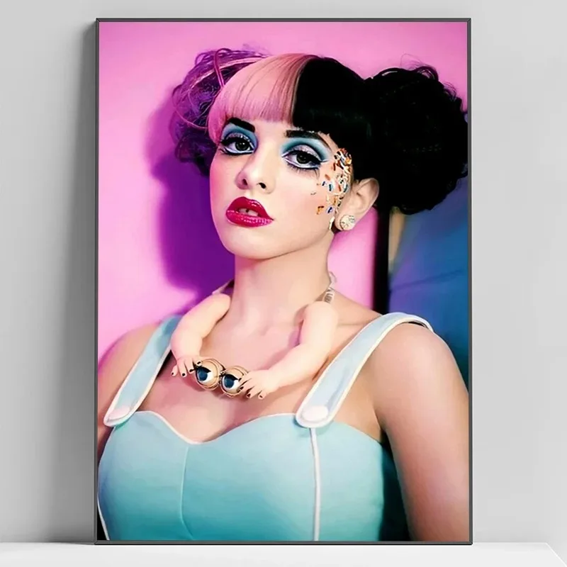 Melanie Martine Famous Pop Singer Poster Interior Decoration Poster Wall Decoration Oil Painting Decoration Art Print