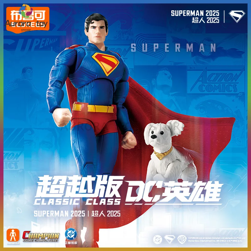 

Новые фигурки Blokees DC Hero Superman 2025 Beyond Edition, подвижная сборная модель игрушки, коллекционный орнамент на заказ, подарки на день рождения для мальчика