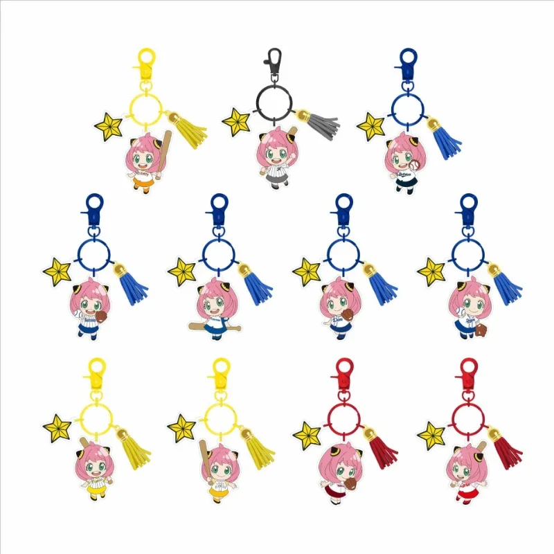 Yor Forger Loid Forger Anya Forger Popular Anime Peripheral Keychain Acrylic Two-dimensional Pendant Anime Accessories Gifts