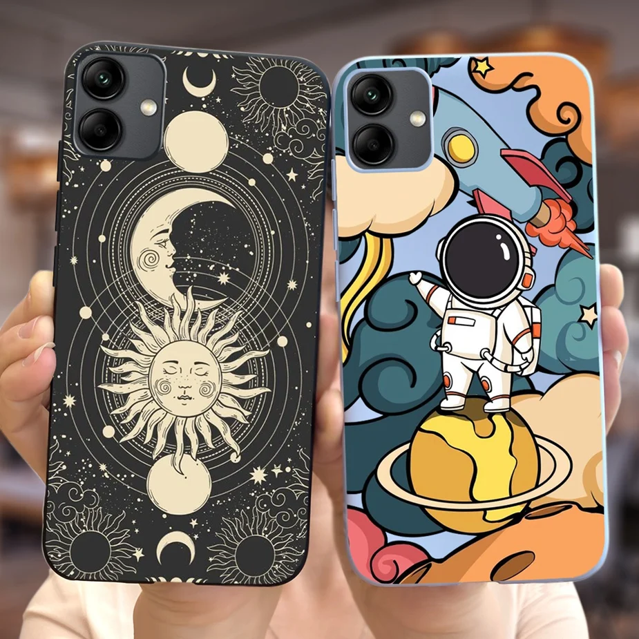For Samsung Galaxy A04 A04e Case New Fashion Cartoon Painted Cover Soft TPU Phone Case For Samsung A04 A 04 s Galaxy A04s Bumper
