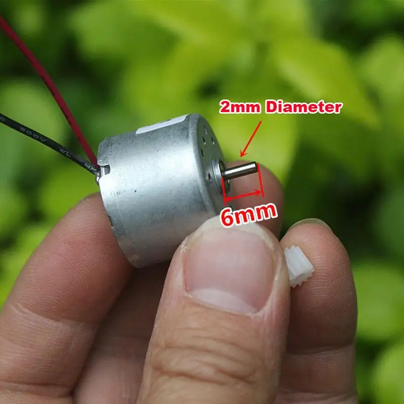 1/5 قطعة 12T البلاستيك والعتاد DIY بها بنفسك الطاقة الشمسية مروحة هواية لعبة نموذج تيار مستمر 3 فولت 5 فولت 6 فولت 7400 دورة في الدقيقة محرك صغير 320 مايكرو 24 مللي متر محرك المغزل المستديرة #1