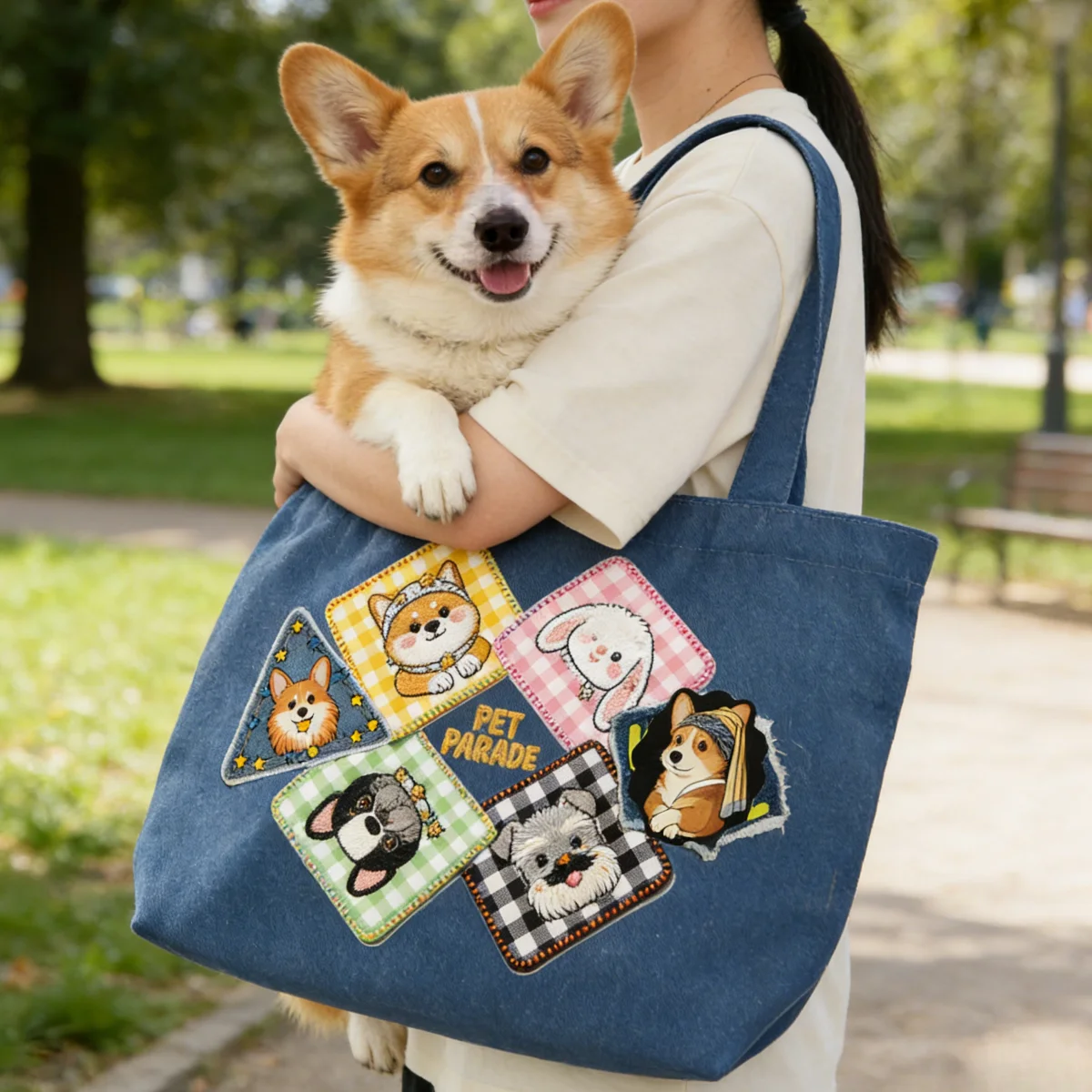 grande-capacidade-cao-festa-bolsa-de-ombro-portatil-denim-saco-na-moda-personalidade-acessorio-roupas-2d-padrao-plano-bordado-design