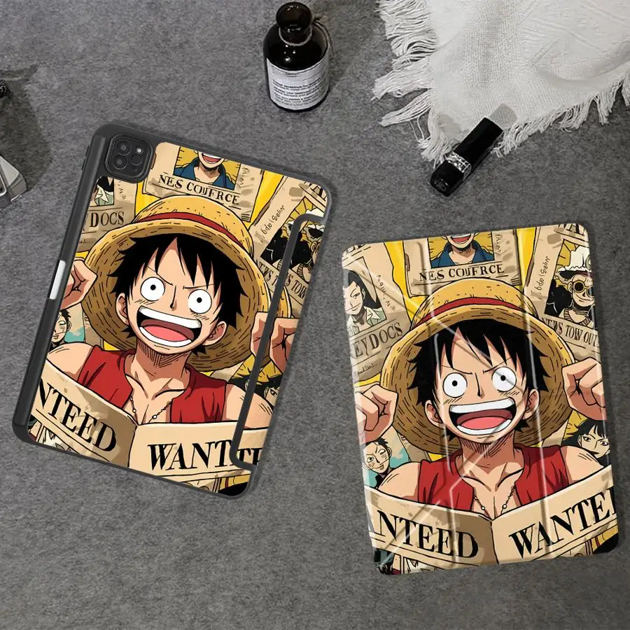 

Чехол-подставка для планшетов iPad Pro 11-го, 10-го, 9-го, 8-го, 7-го поколений, 12.9 дюймов, Mini 6, 7, Air 4, 5, M3, M2, 1, 2, M4, 11 дюймов, Pro 2025, Anime OneS