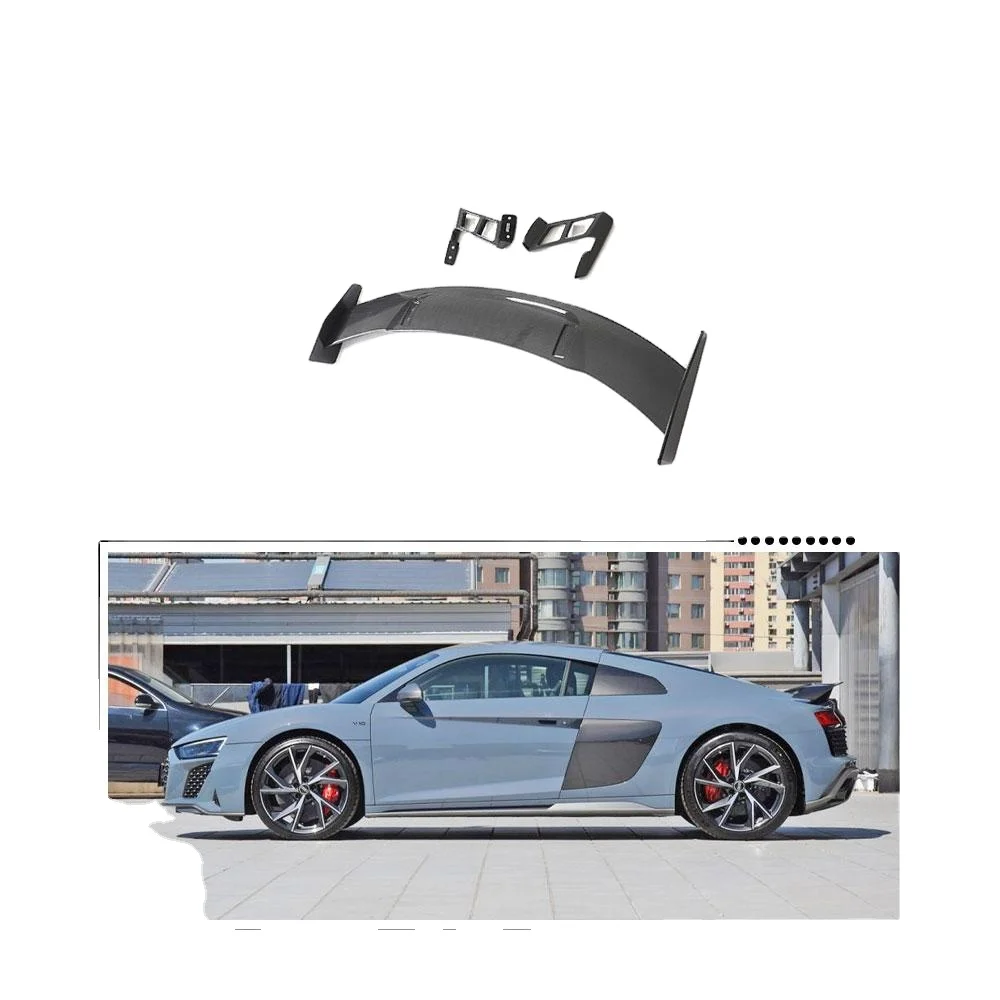 

Suitable for Audi R8 V10 2023 Dry carbon fiber rear spoiler