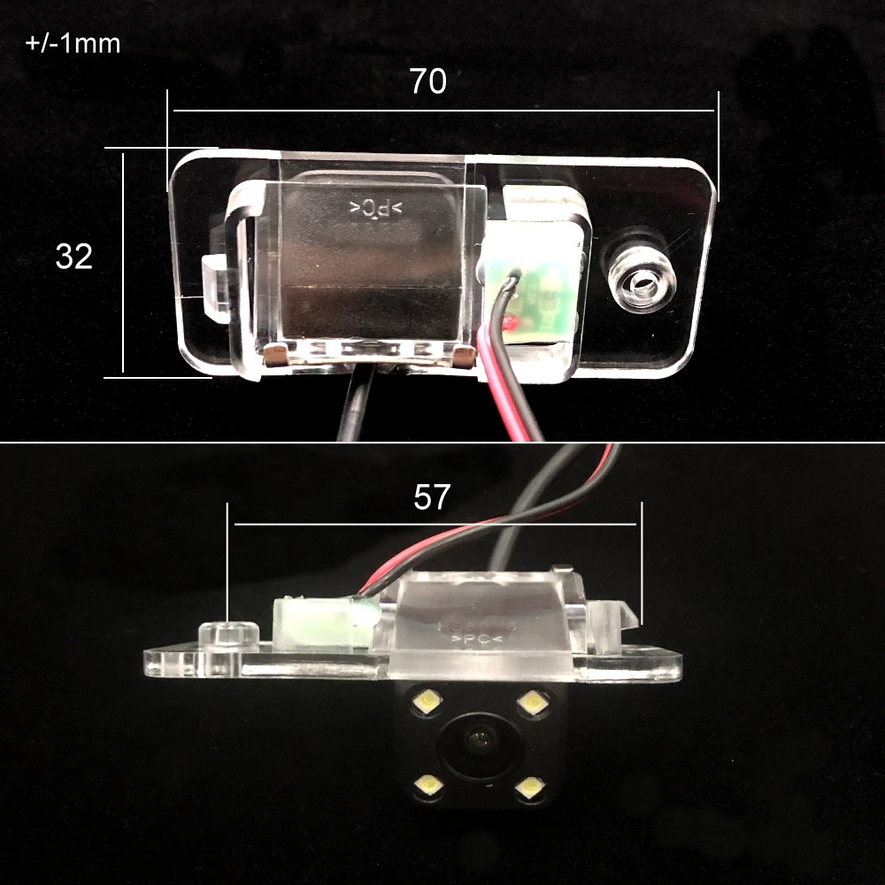 AHD 720P Fisheye Car Reverse Backup Rear View Camera For Audi A2 A3 S3 RS 3 A4 S4 RS 4 A5 S5 Avant Sedan Cabriolet view 3