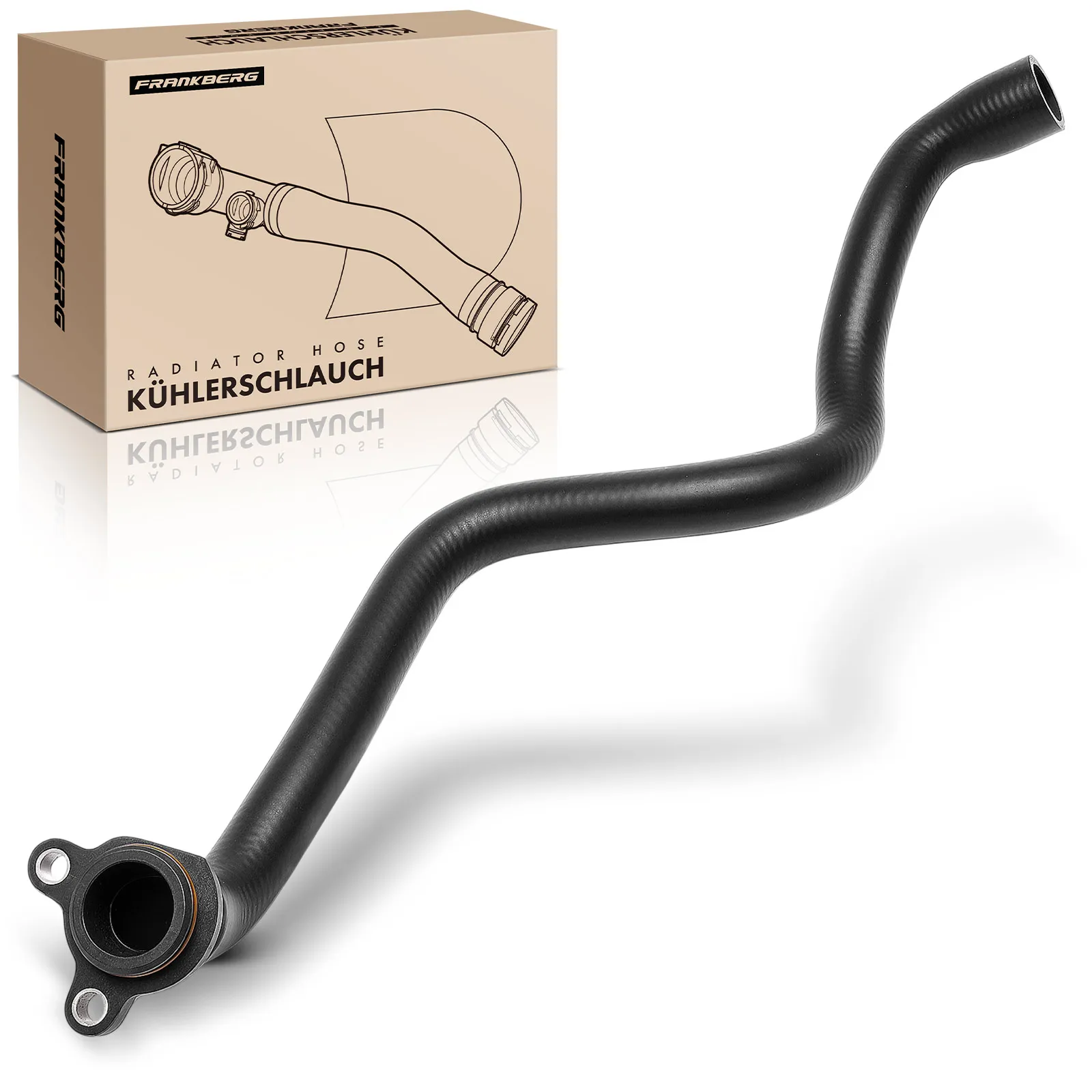 Frankberg 1x Kühlerschlauch für BMW X6 3.0L 2007-2014 11537560363 022057