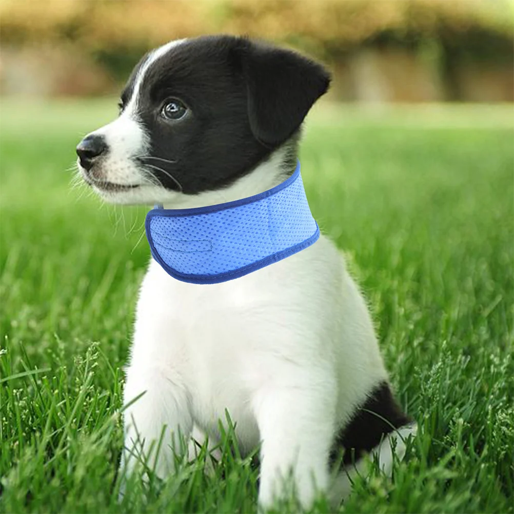

Summer Puppy Cooling Scarf Reusable Dog Cooling Collar Pva Material Pet Ice Collar Bandana Summer Bandanas for Dogs