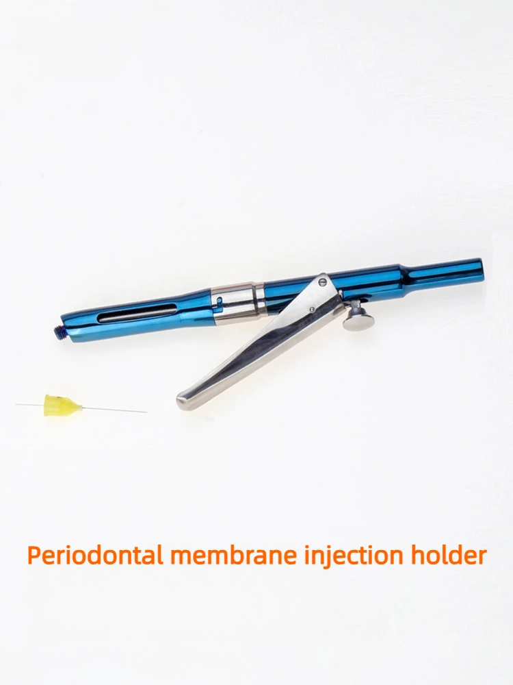 

1 шт. стоматологический аспирационный шприц | 3-цветный анестезиологический инжектор из нержавеющей стали с функцией аспирации для безопасного инъекции