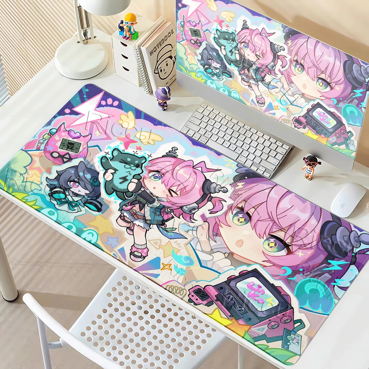 HD Gaming NTE Linko Neverness To Everness Anime Sexy Girl Mouse Pad Office Desk Accessories Mousepad PC E-Sports Rubber Desk Mat