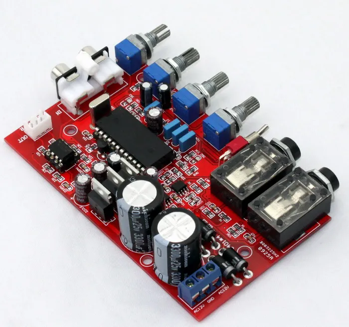 Gotowa płytka przedwzmacniacza Karaoke