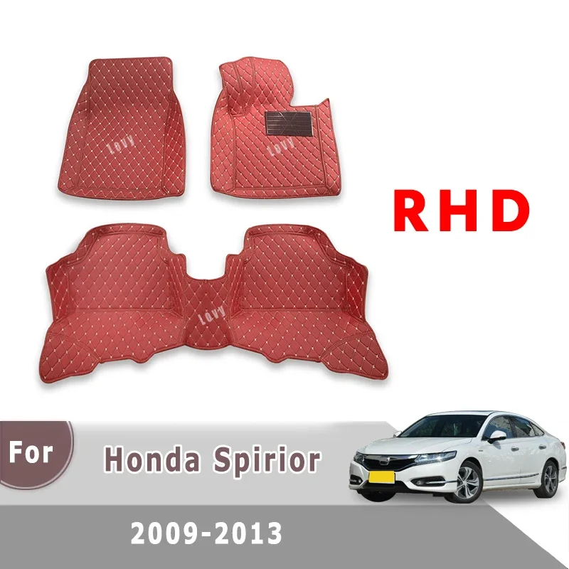 

Ковры с RHD для Honda Spirior 2013 2012 2011 2010 2009, автомобильные коврики, аксессуары, украшение интерьера, чехол, Стайлинг, защита