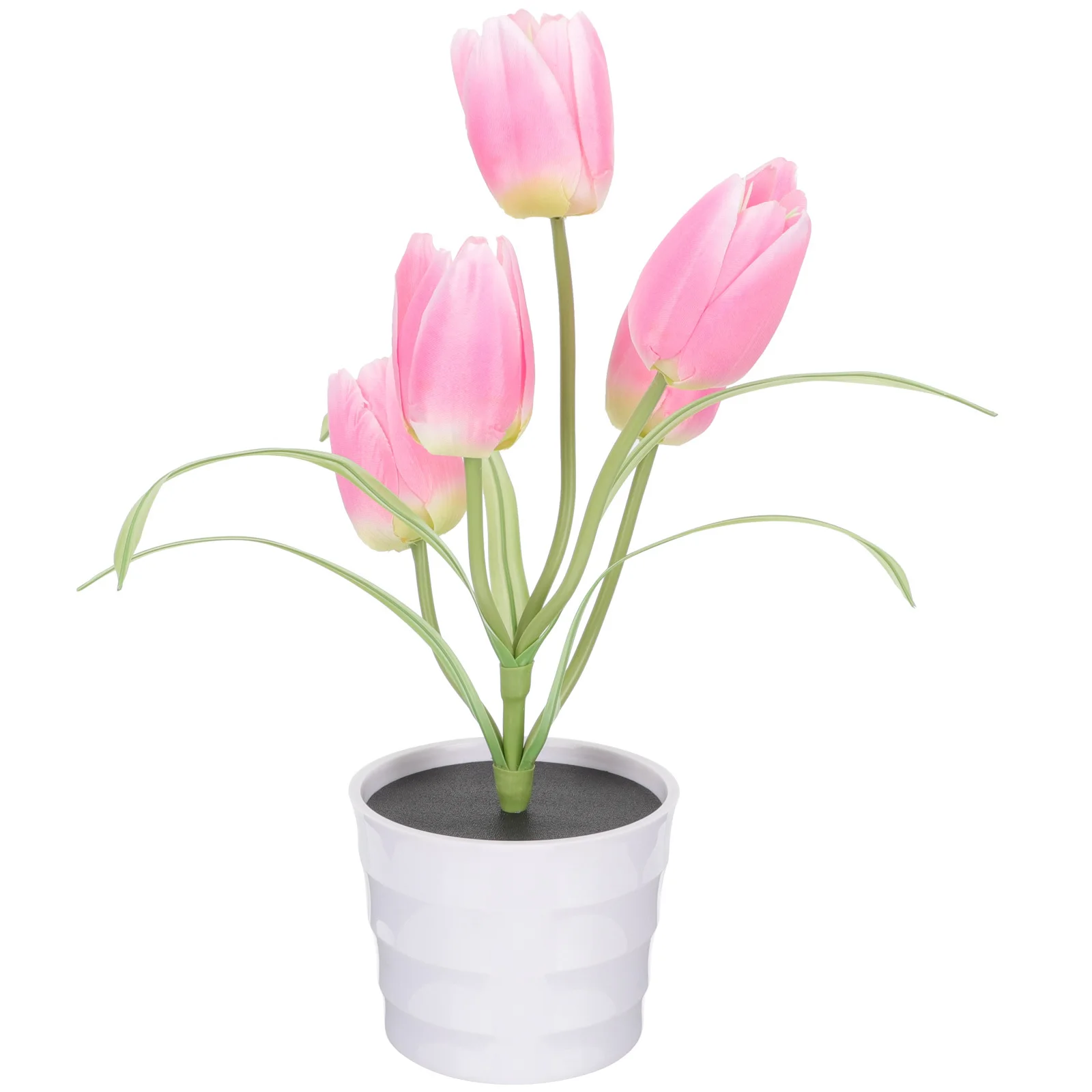 

Solar Tulip Light Outdoor Flower Decor for Garden Pathway Yard Lawn Solar Lights Fairy Decoration Brighten Your Patio Driveway